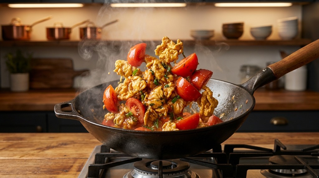 Step 3: Stir-fry the Tomatoes