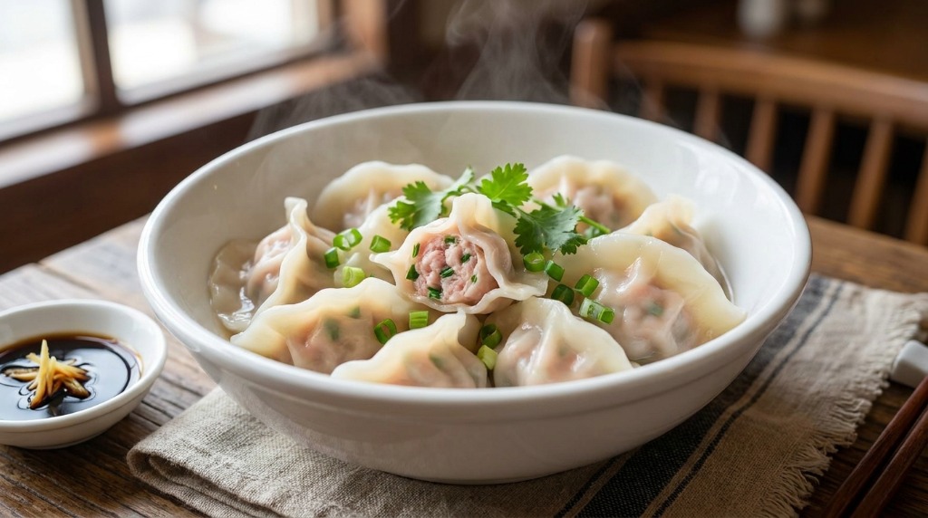 Handmade Pork and Cabbage Dumplings 手工水饺（猪肉白菜馅）