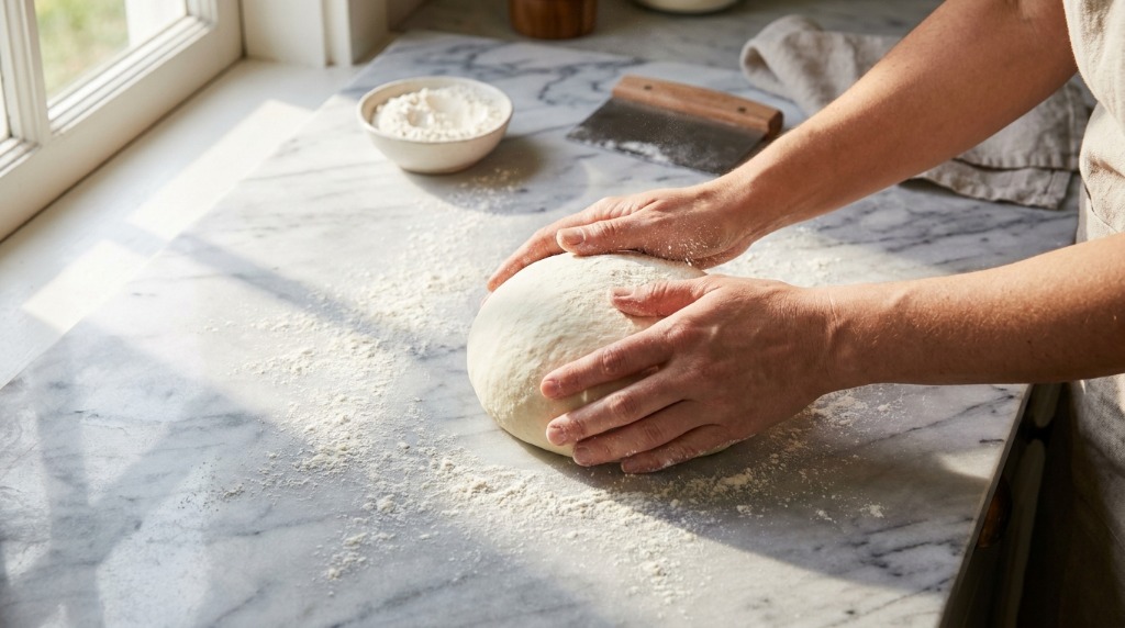 Step 1: Make the Dumpling Dough