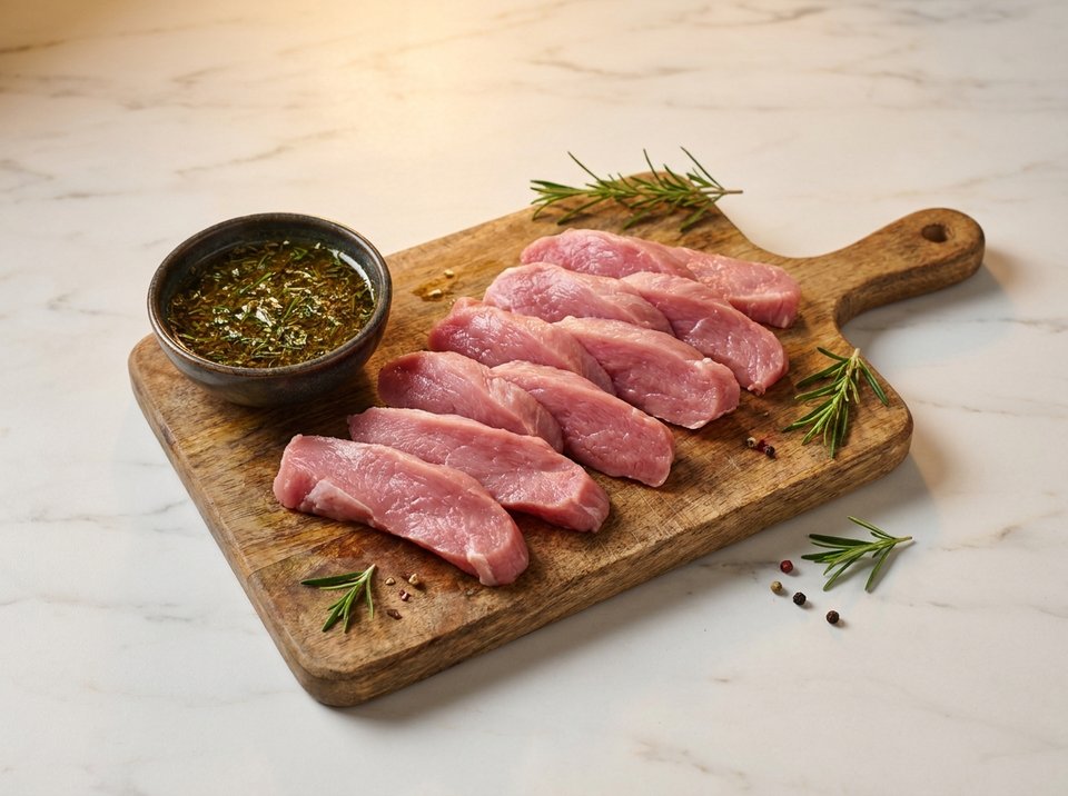 Step 1: Slice and Marinate the Pork Tenderloin