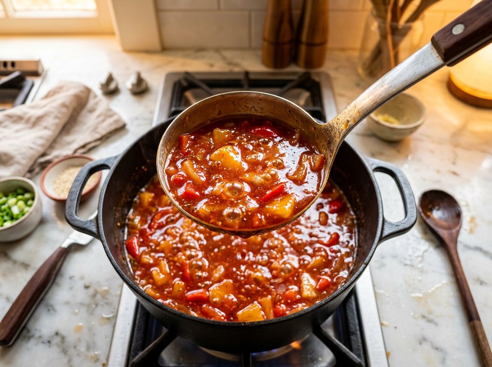 Step 5: Make the Sweet and Sour Sauce