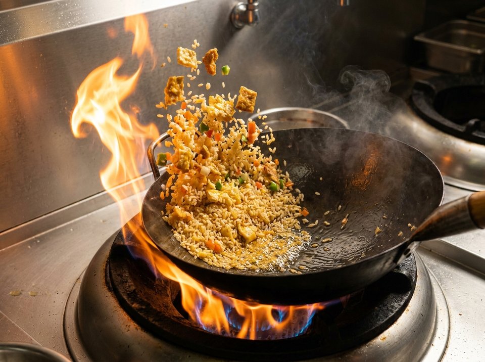 Step 4: Wok-Fry the Rice