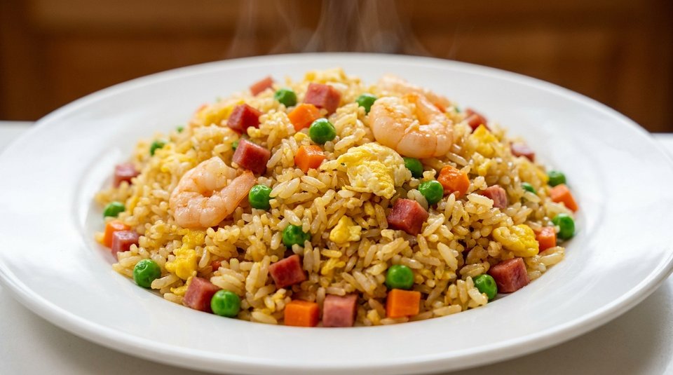 Yangzhou Fried Rice 扬州炒饭