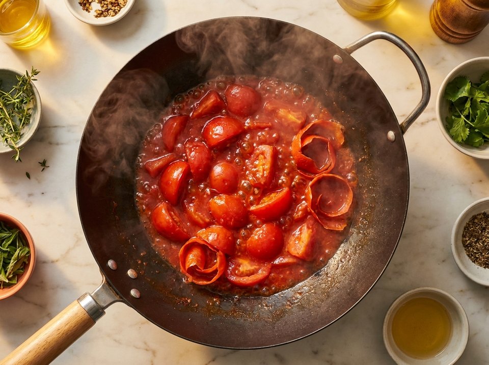 Step 3: Cook the Tomatoes Down to a Sauce