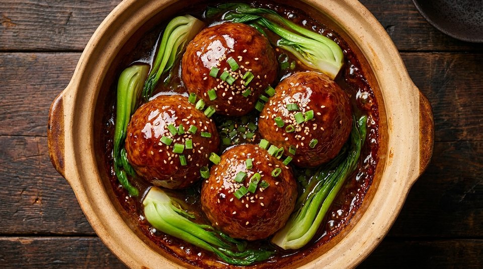 Braised Lion's Head Meatballs 红烧狮子头