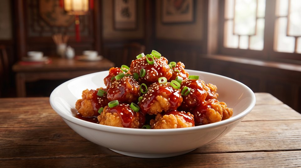 General Tso's Chicken 左宗棠鸡