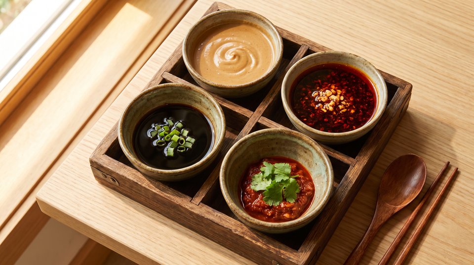 Step 2: Prepare the Dipping Sauces