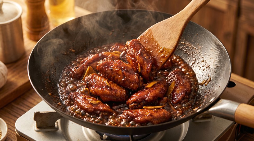 Step 4: Braise and Reduce to Glaze