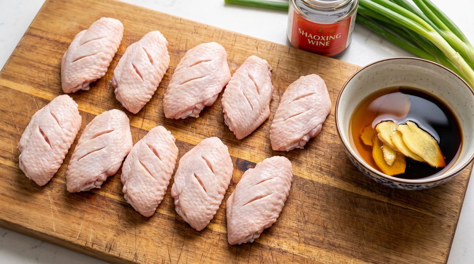 Step 1: Score the Wings