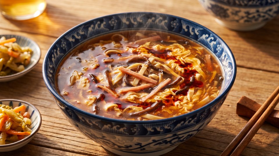 Sour and Spicy Soup 酸辣汤