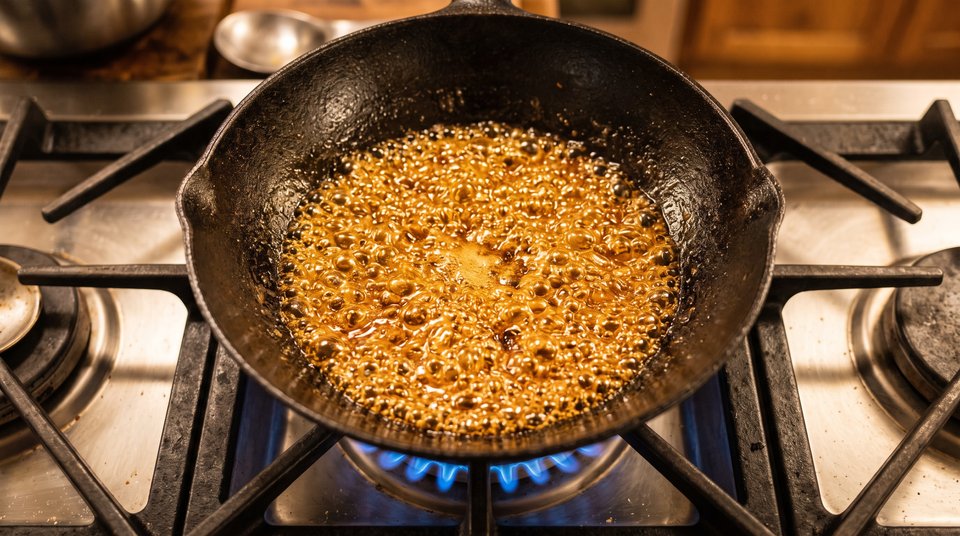 Step 2: Make the Caramel Sugar ()