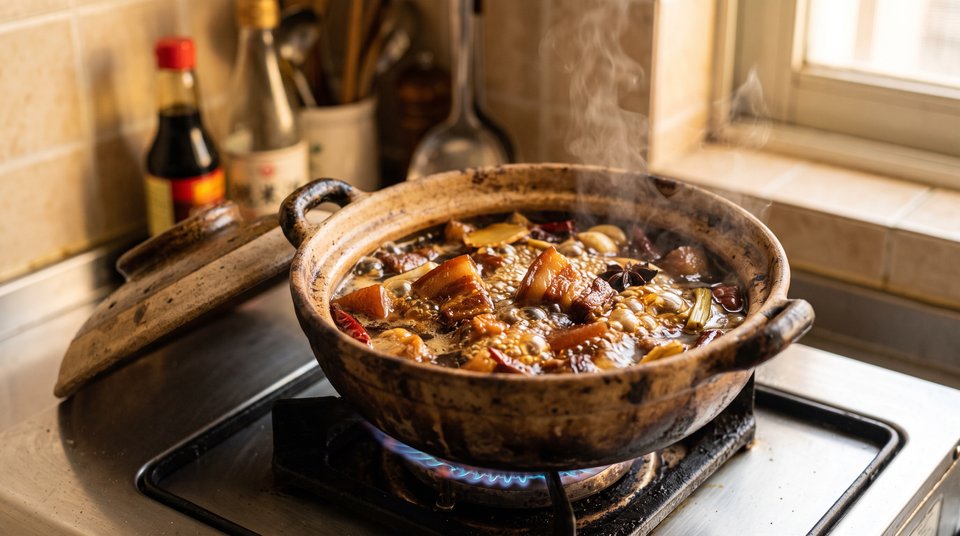 Step 4: Braise in the Clay Pot