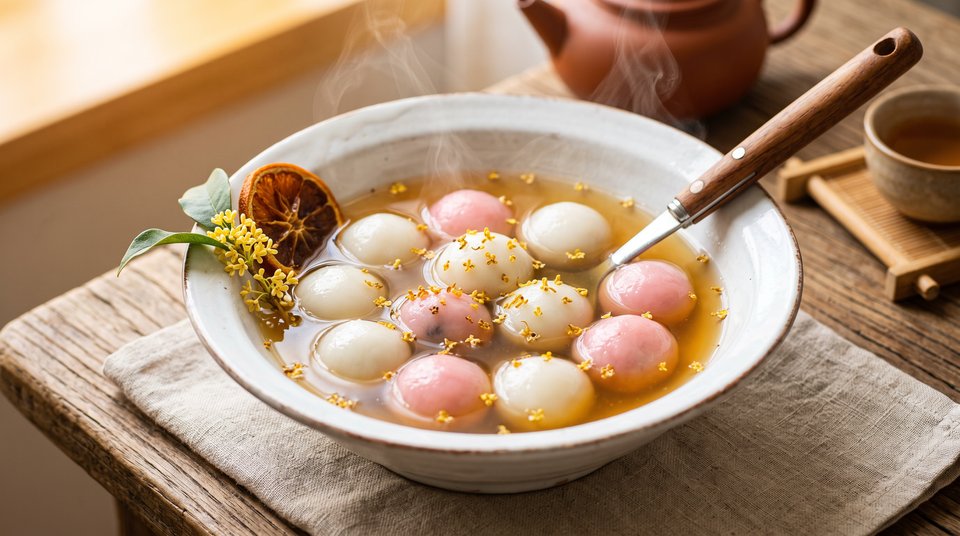 Tangyuan (Glutinous Rice Balls) 汤圆