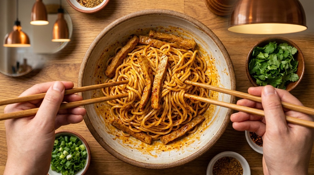 Step 6: Toss with Sauce