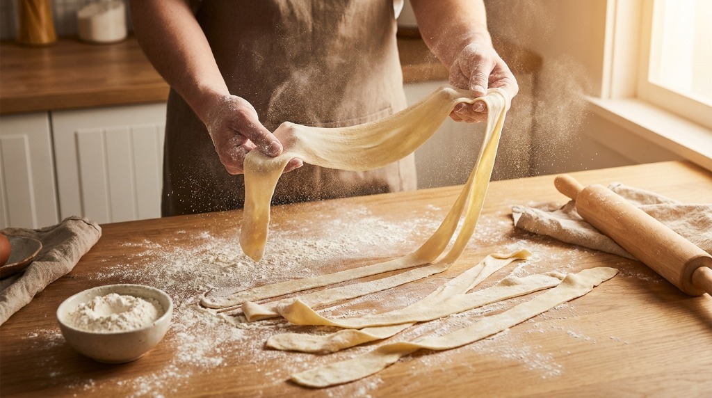 Step 4: Pull the Noodles