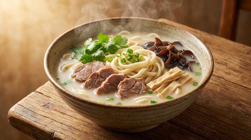Henan Lamb Noodle Soup (烩面) 烩面