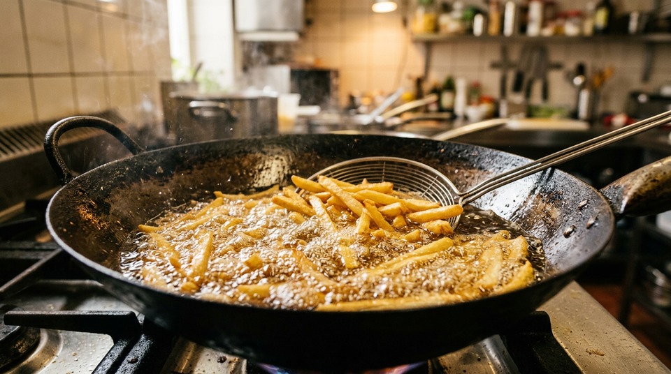 Step 2: Deep-Fry Until Golden and Crispy