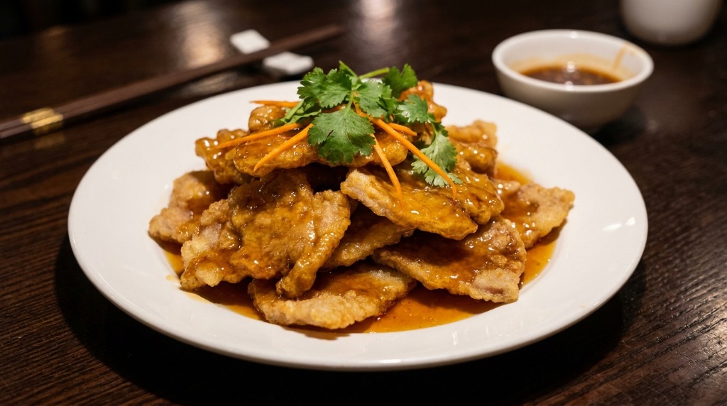 Guo Bao Rou (Sweet and Sour Pork) 锅包肉