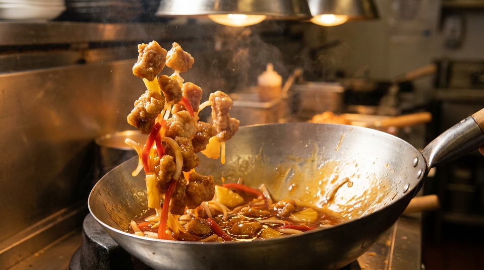 Step 6: Sauce and Toss