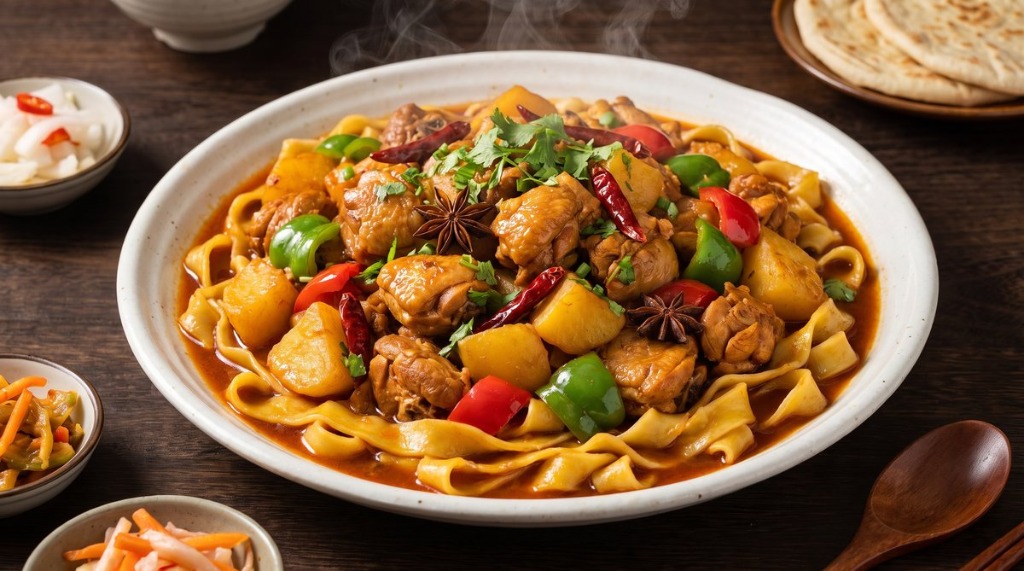 Xinjiang Dapanji 新疆大盘鸡